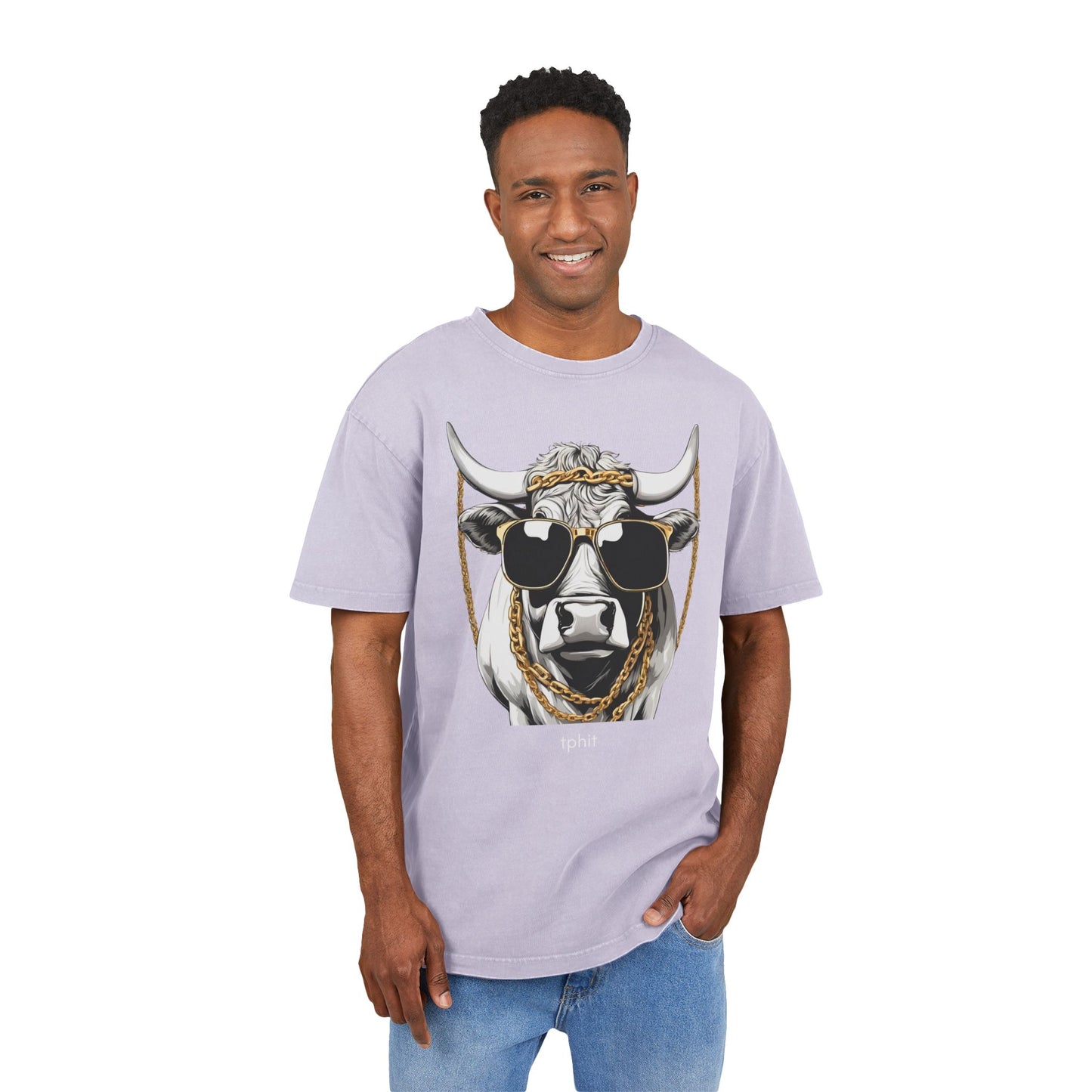 Bull Gold Head Oversize T-shirt