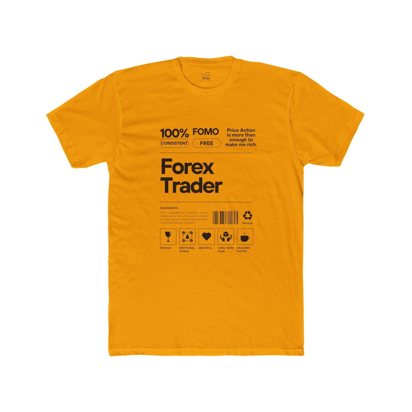 Forex Trader Unisex Cotton Crew Tee