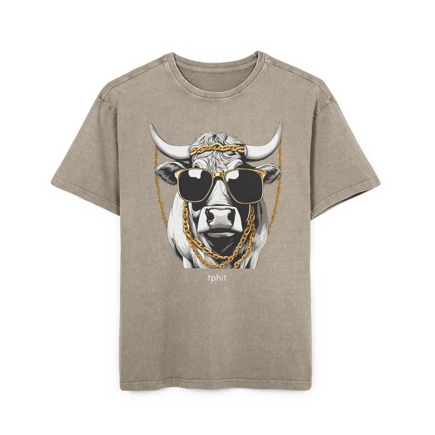 Bull Gold Head Oversize T-shirt