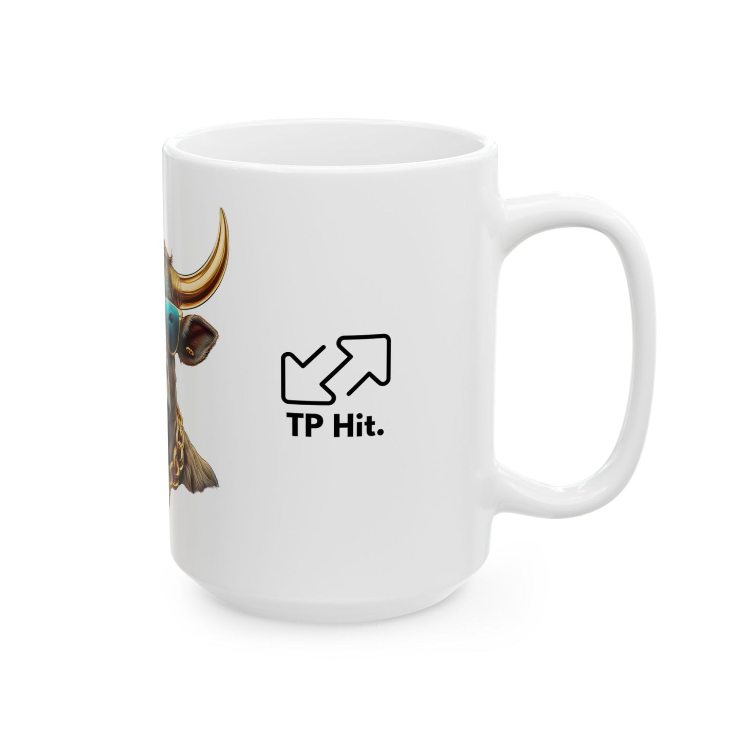 Bullish BTC Ceramic Mug (11oz, 15oz)