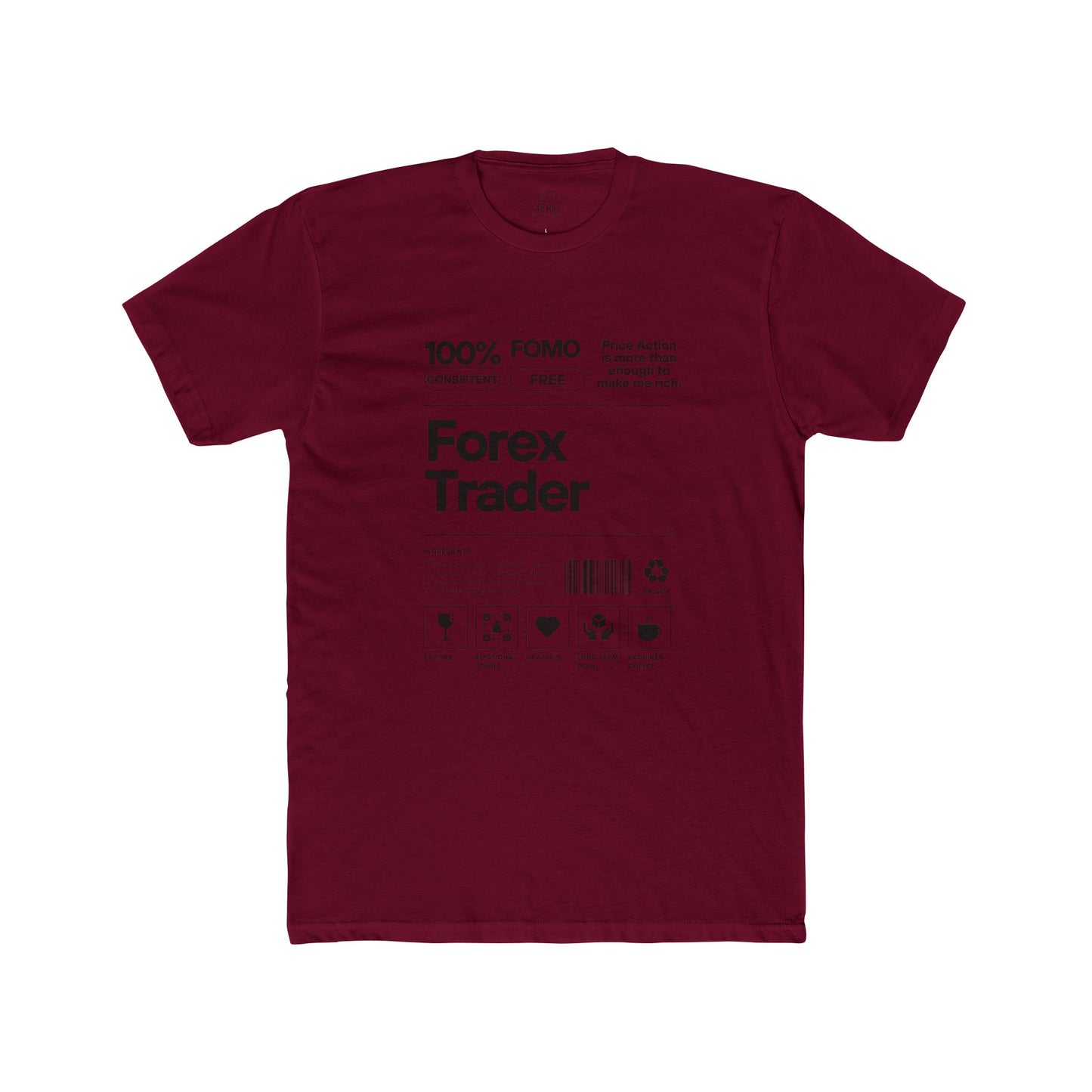 Forex Trader Unisex Cotton Crew Tee