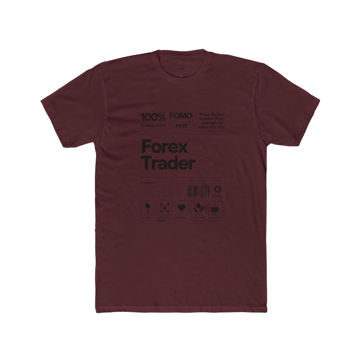 Forex Trader Unisex Cotton Crew Tee