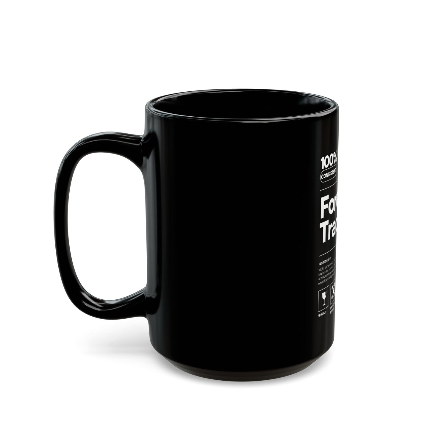 Forex Trader Black Mug