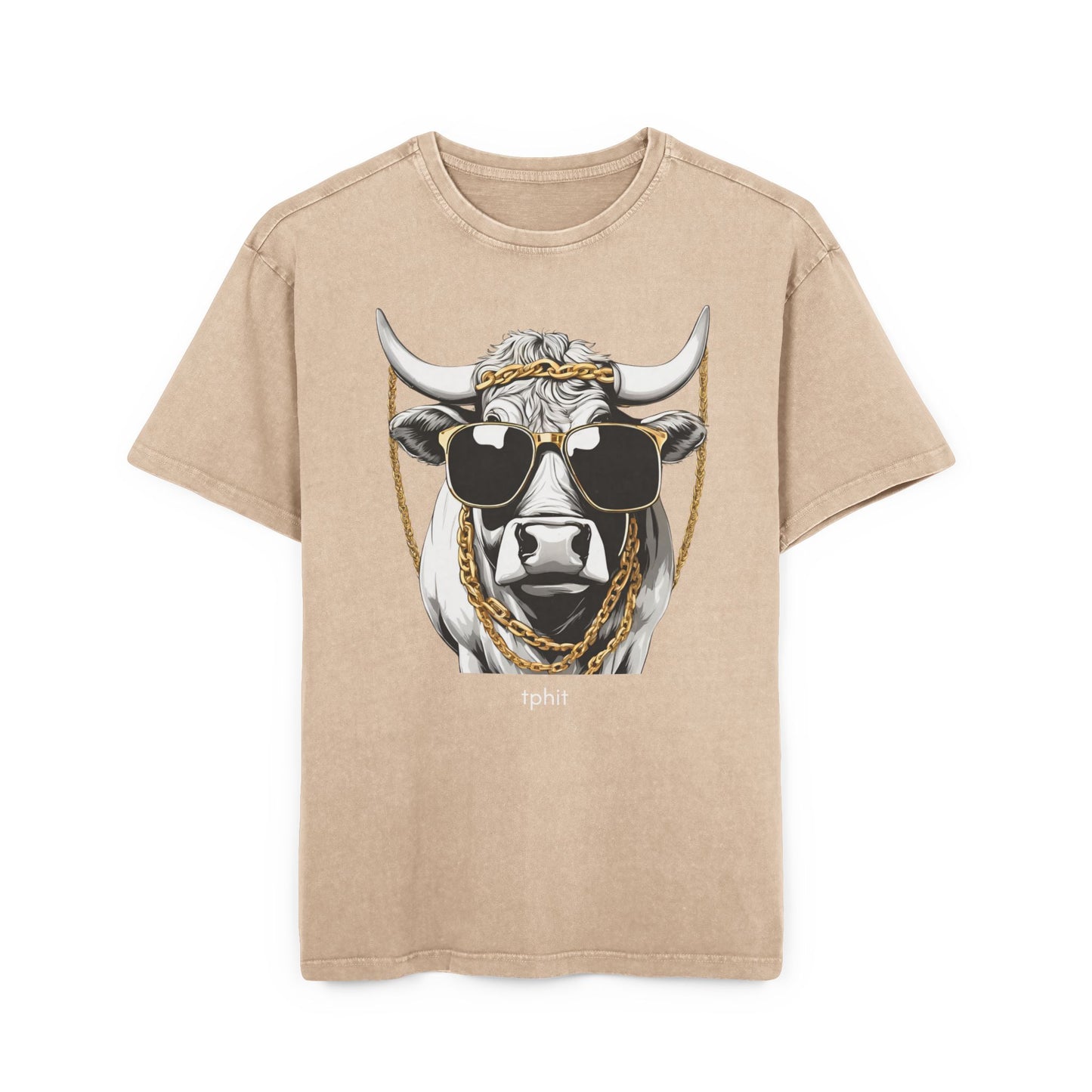 Bull Gold Head Oversize T-shirt