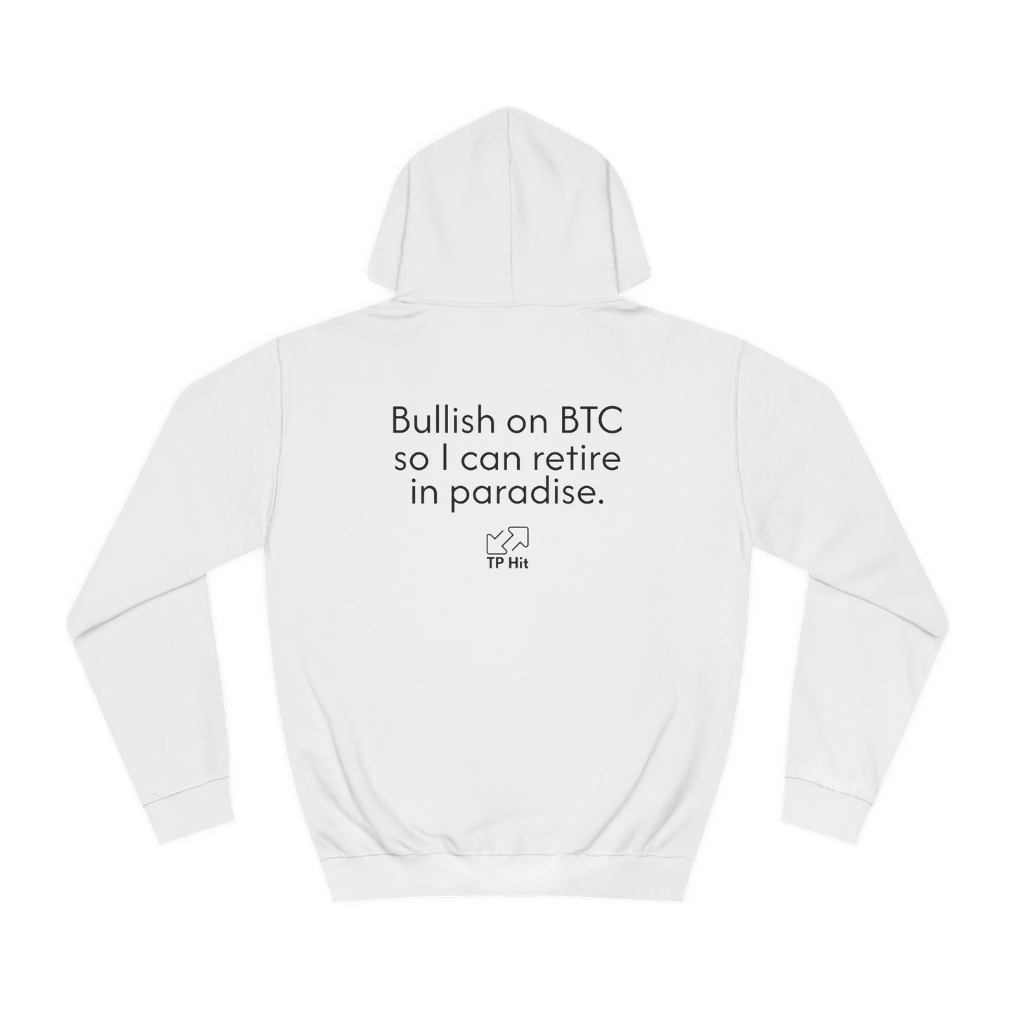 Bullish Bitcoin Unisex College Hoodie